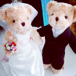 Wedding teddy bear