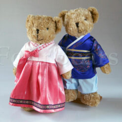 Traditional dress teddy bear