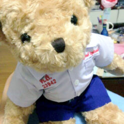 School uniform teddy bear