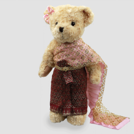 Thai-traditional-dress-teddy-bear