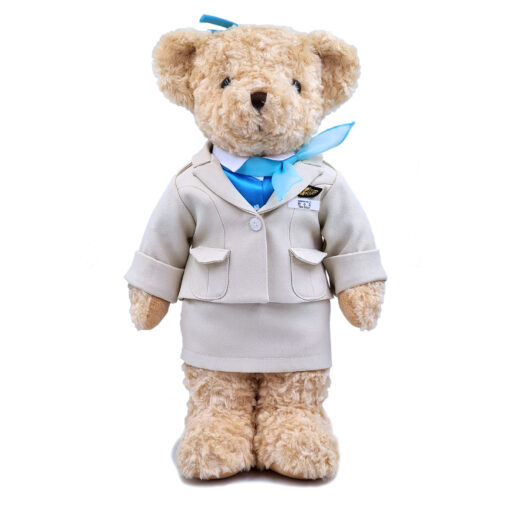 Korean Air female cabin crew teddy bear