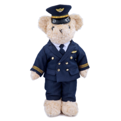 Japan Airlines pilot teddy bear