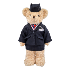 British Airways female cabin crew teddy bear