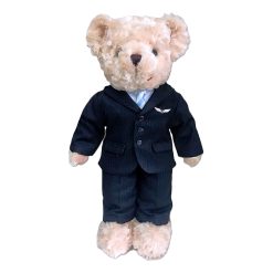 Korean Air male cabin crew teddy bear