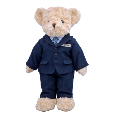 Singapore Airline male cabin crew teddy bear