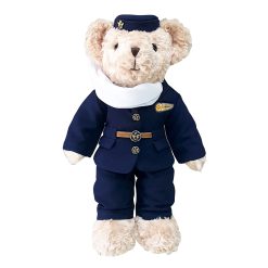 Saudia Airlines cabin crew teddy bear