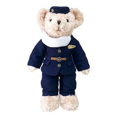 Saudia Airlines cabin crew teddy bear