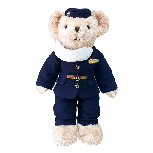 Saudia Airlines cabin crew teddy bear