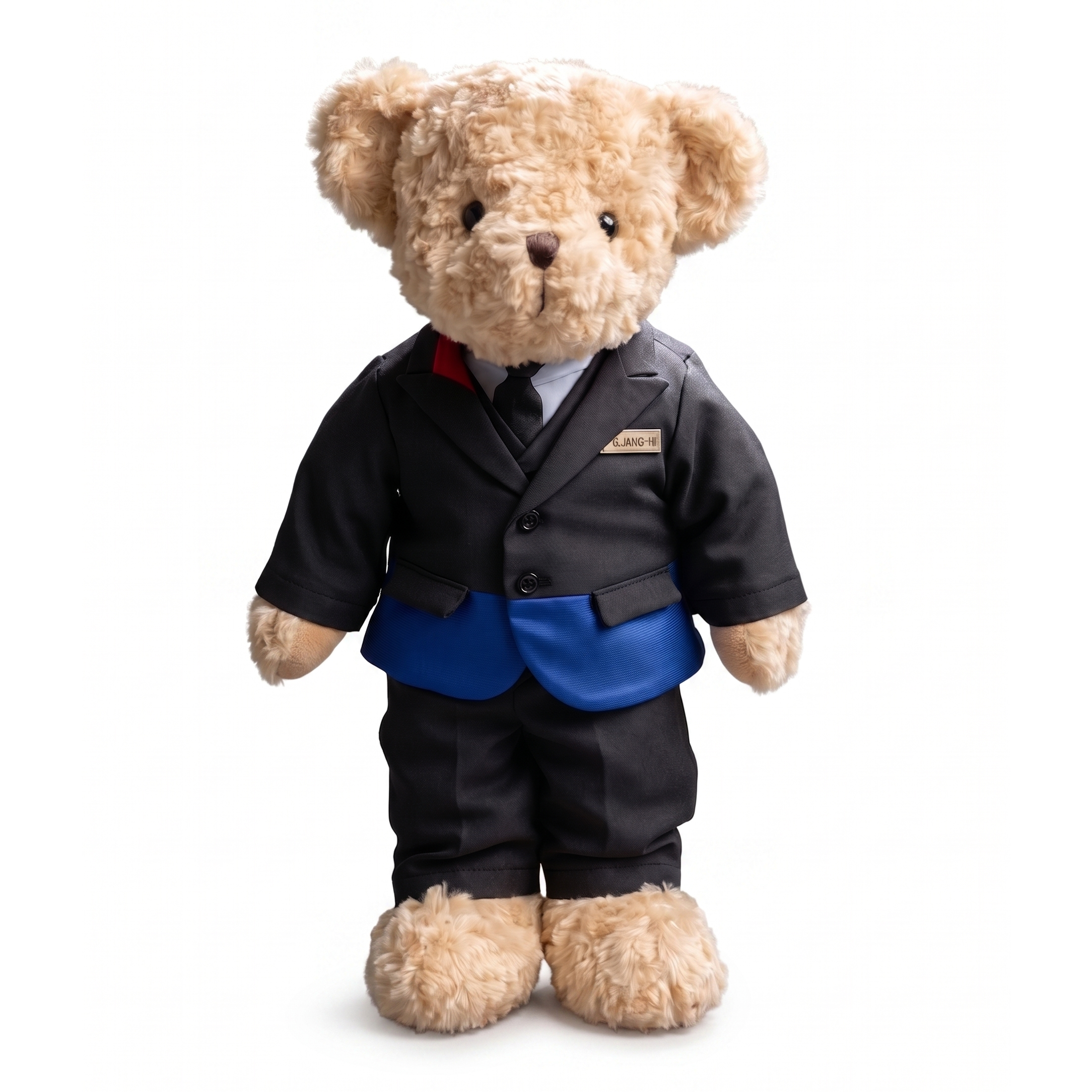 China Airlines male cabin crew teddy bear