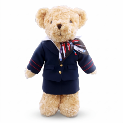 American airlines female cabin crew teddy bear