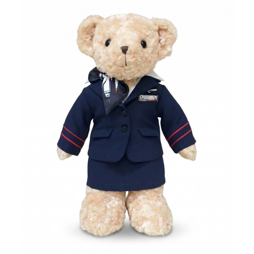 American Airlines cabin crew teddy bear