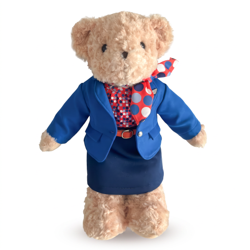 FlyDubai cabin crew teddy bear